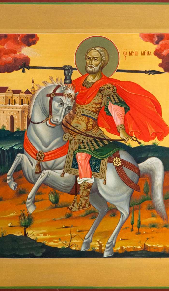 Фото: Святой великомученик Мина