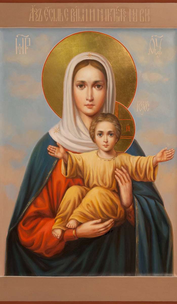 Фото: Пресвятая Богородица «Леушинская»