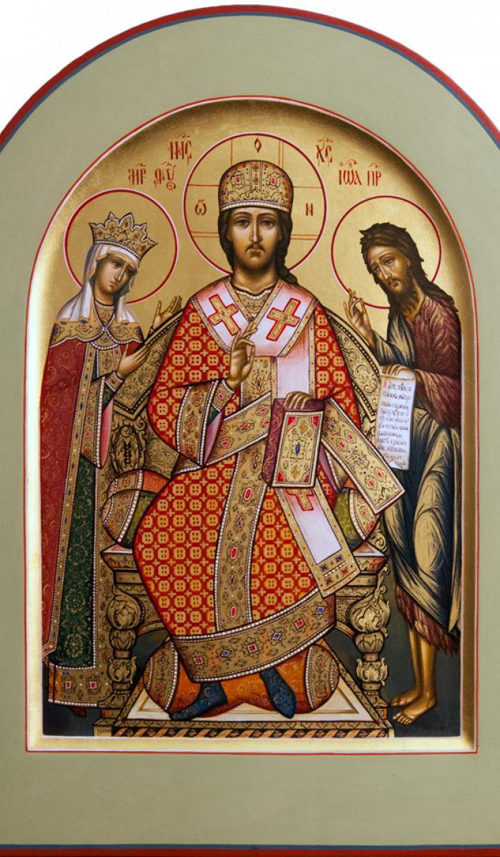 Фото: Деисус, Иисус Христос Великий Архиерей