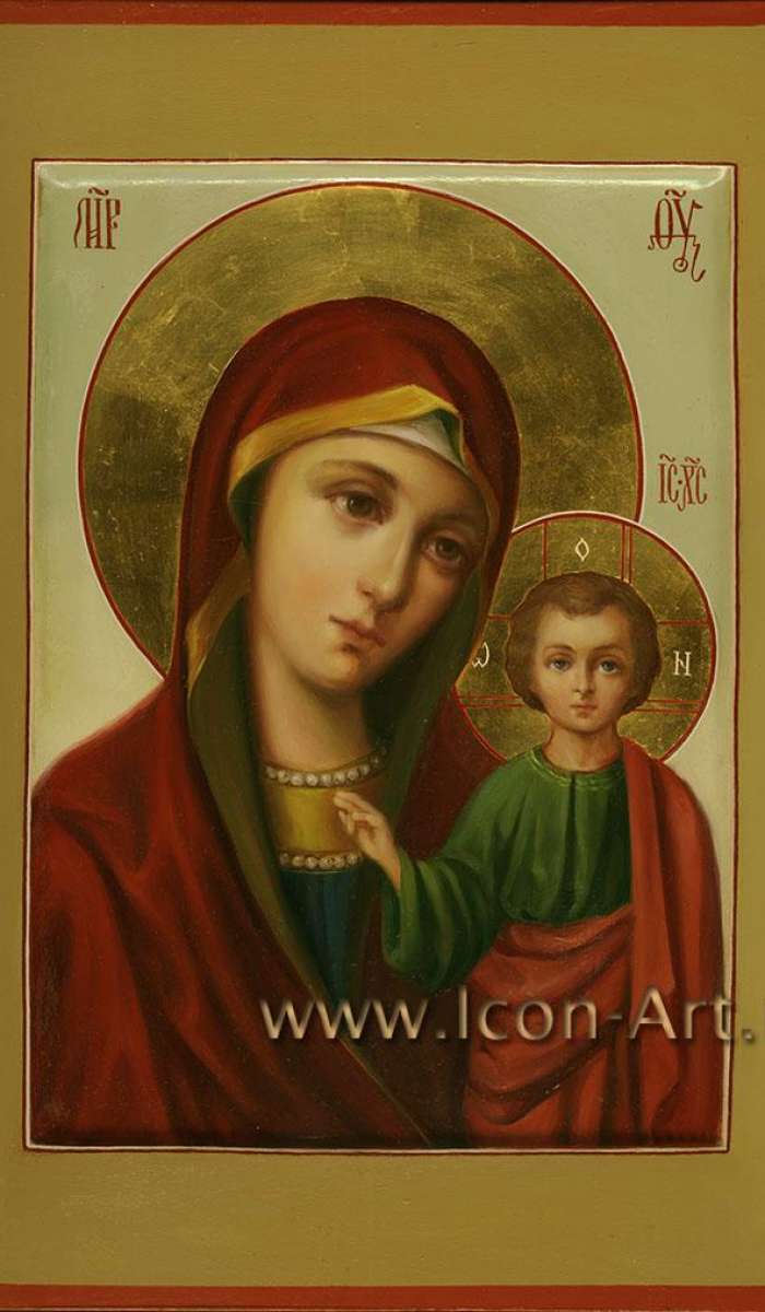 Фото: Икона Пресвятой Богородицы «Казанская»