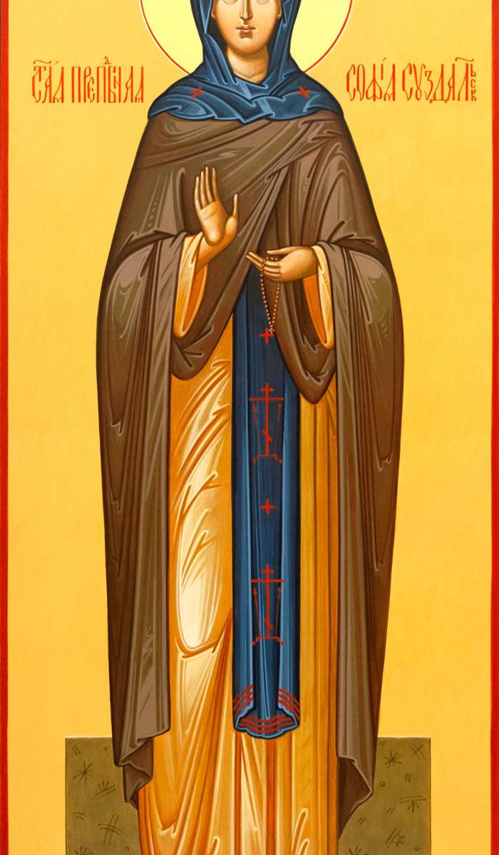 Фото: Святая преподобная София Суздальская