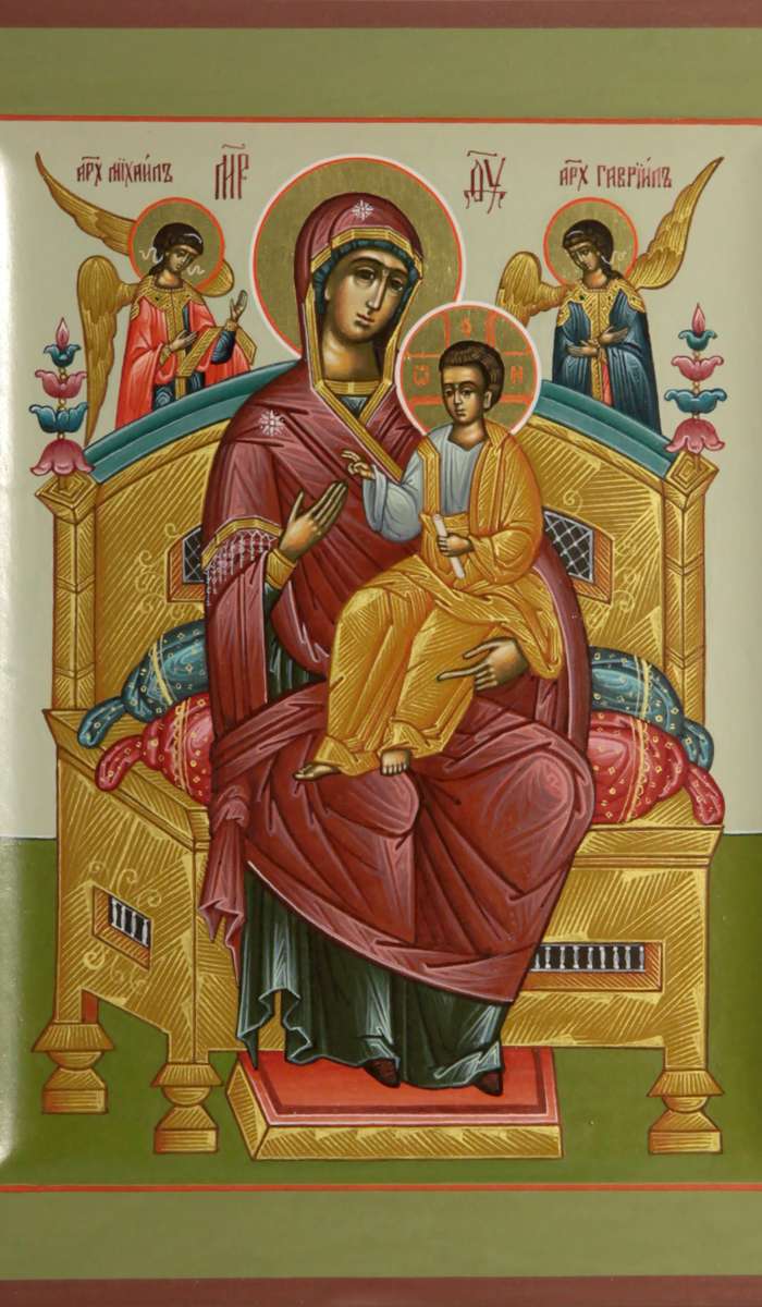 Фото: Пресвятая Богородица «Всецарица»