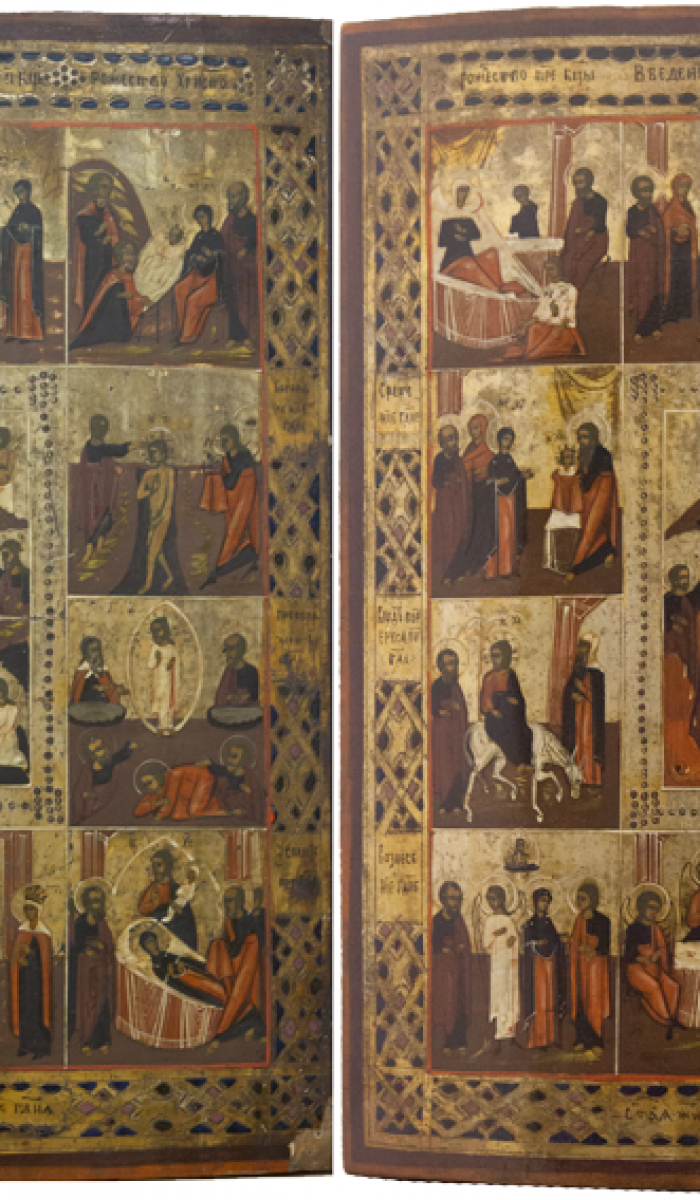 Фото: Воскресение Христово с двунадесятыми праздниками