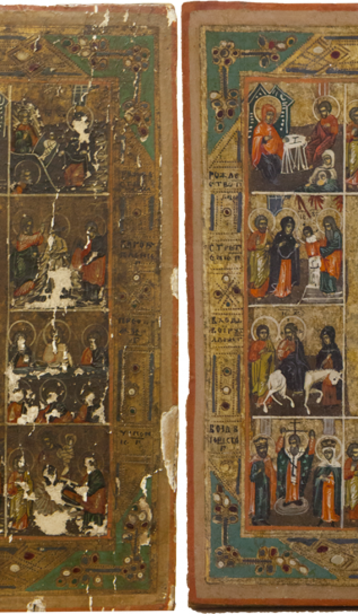 Фото: Воскресение Христово с двунадесятыми праздниками