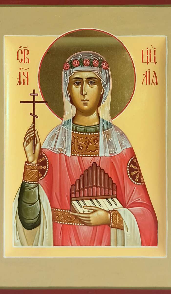 Фото: Святая мученица Цицилия