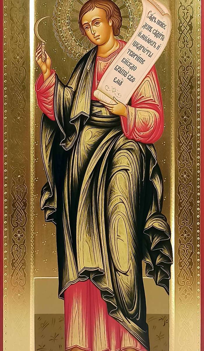 Фото: Святой пророк Захария Серповидец