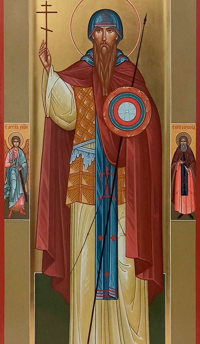 Фото: Святой преподобный Александр Пересвет