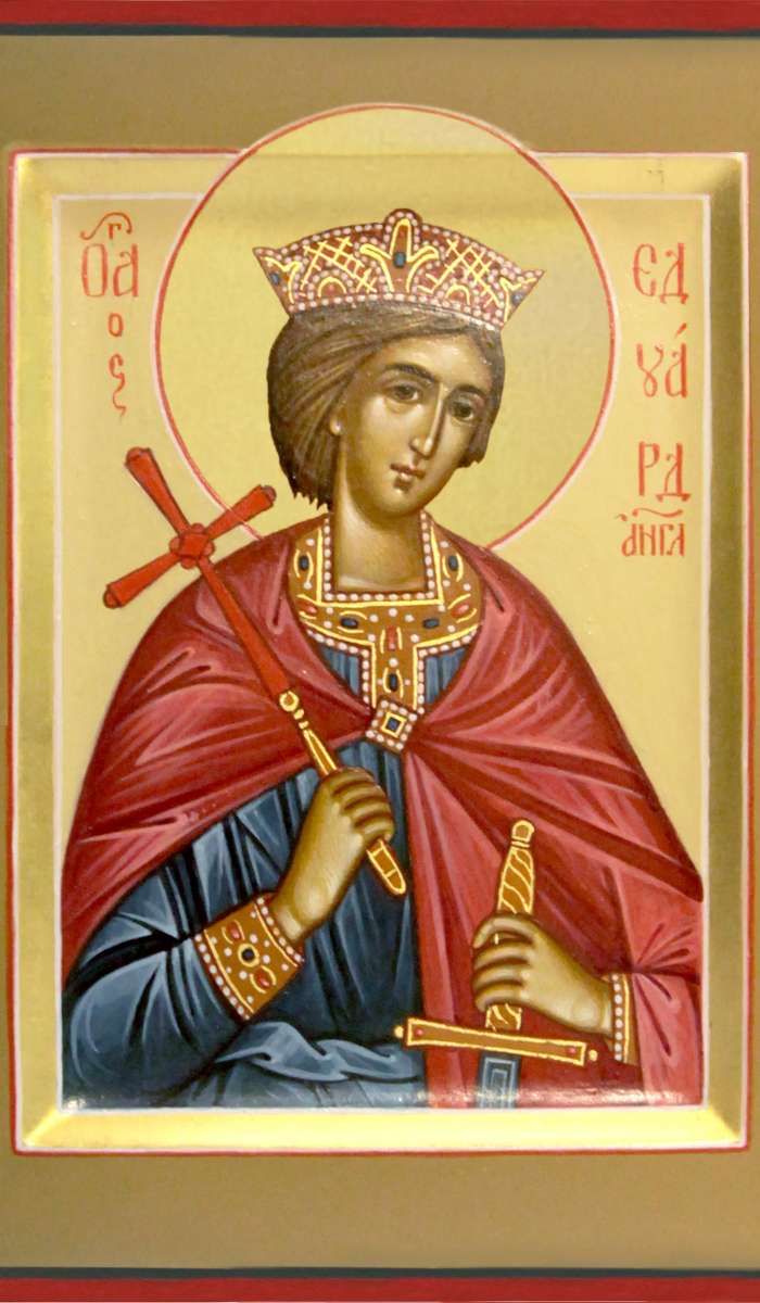 Фото: Святой страстотерпец Эдуард Английский