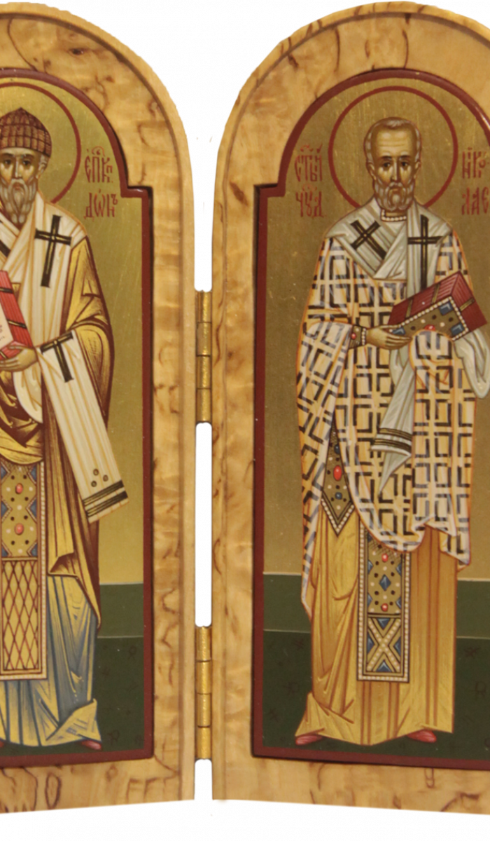 Фото: Святители Спиридон и Николай