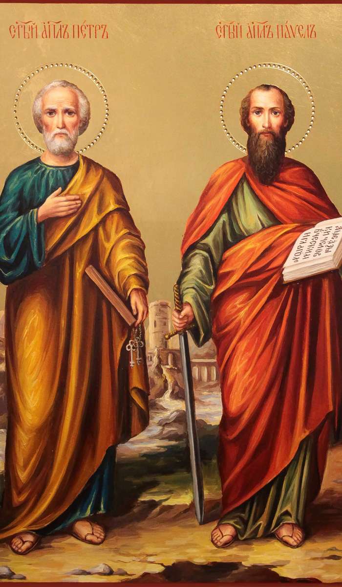 Фото: Святые апостолы Петр и Павел