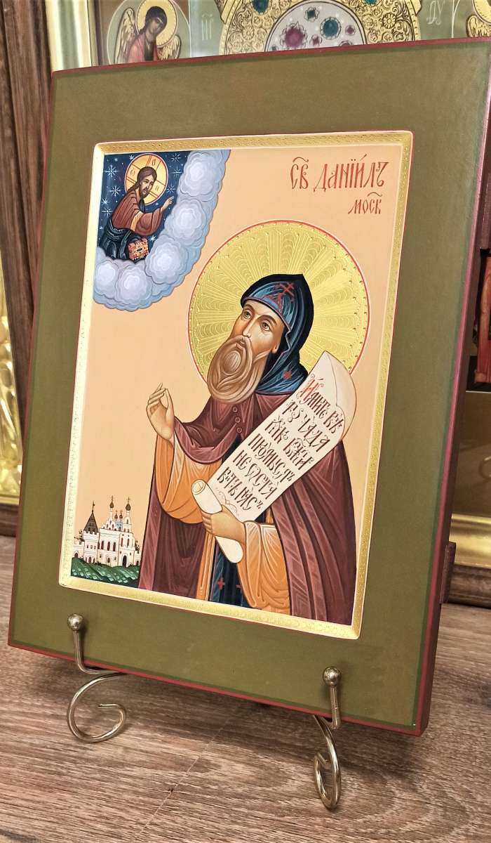 Фото: Икона святого Даниила Московского