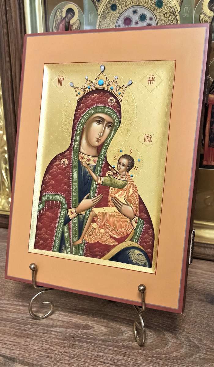 Фото: Икона Пресвятой Богородицы «О Всепетая Мати»