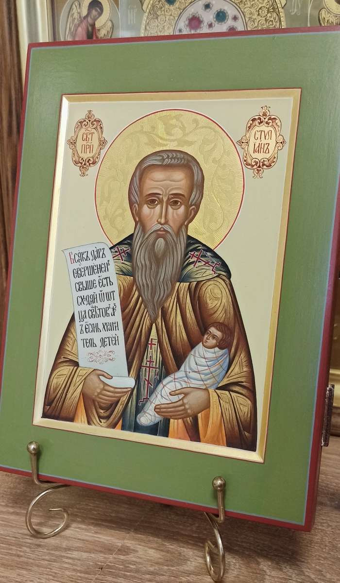 Фото: Икона святого Стилиана Пафлогонского