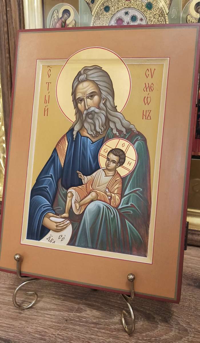 Фото: Икона святого Симеона Богоприимца