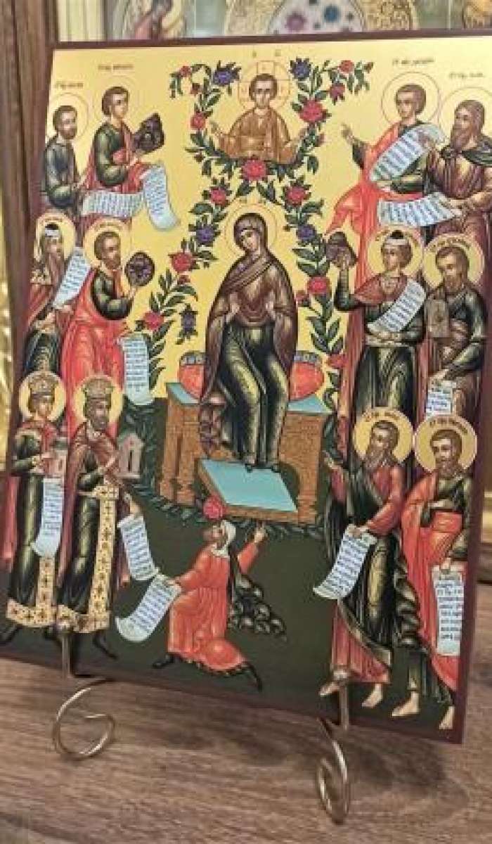 Фото: Икона Похвала Пресвятой Богородицы