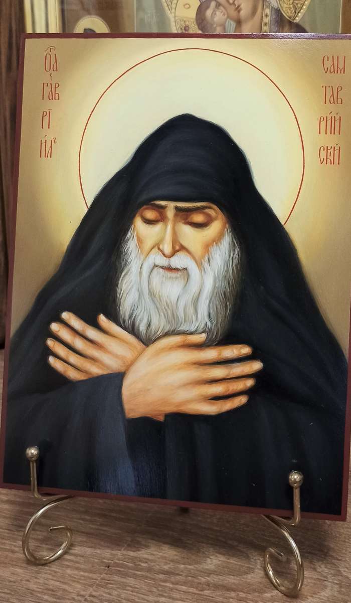 Фото: Икона святого Гавриила Ургебадзе