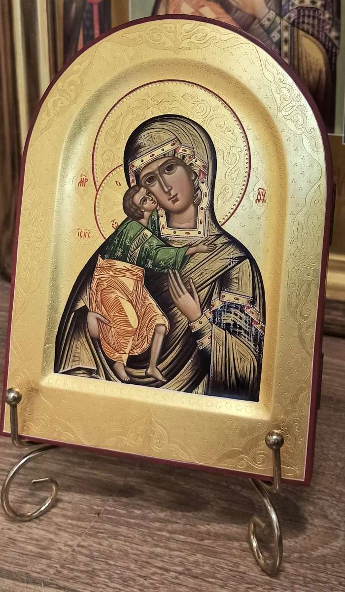 Фото: Икона Пресвятой Богородицы Владимирская 