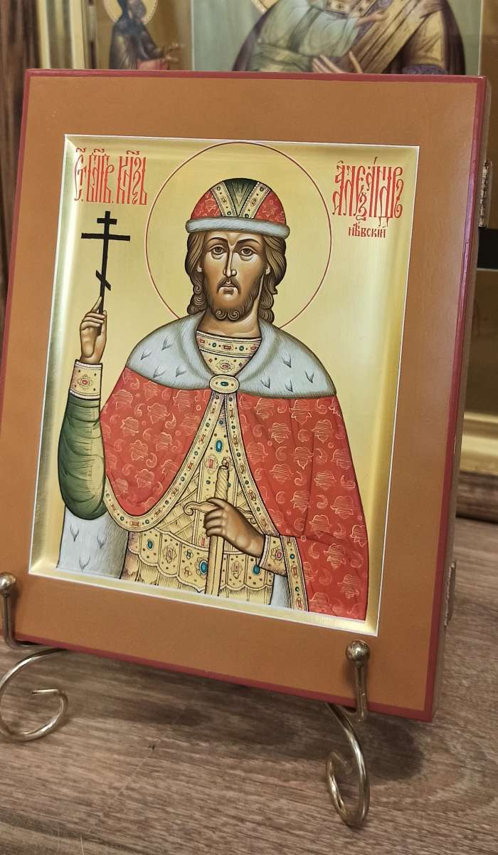 Фото: Икона святого князя Александра Невского