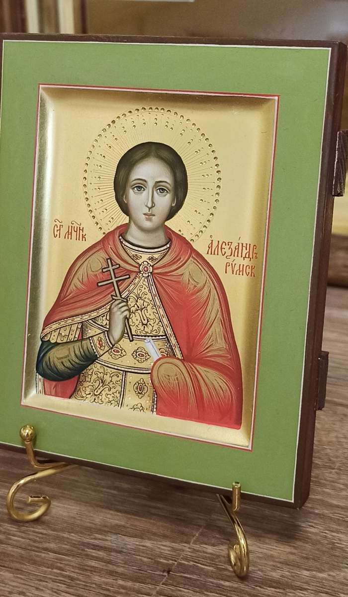 Фото: Икона святого Александра Римлянина