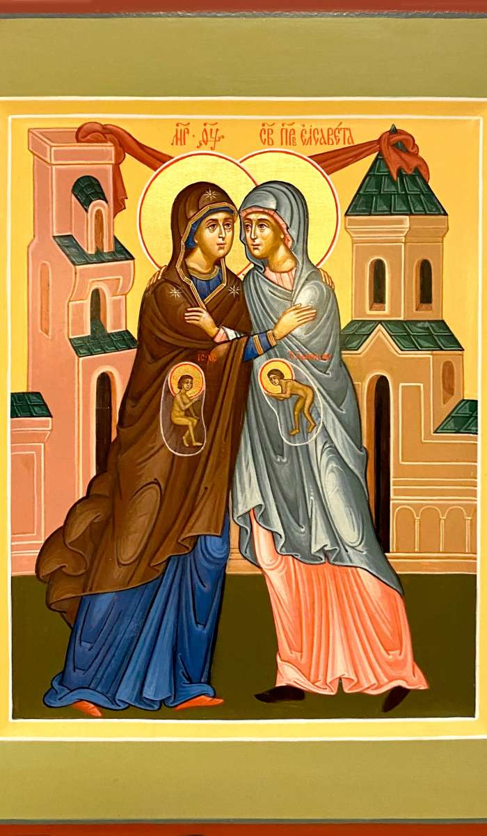 Фото: Сретение Богородицы и святой праведной Елисаветы