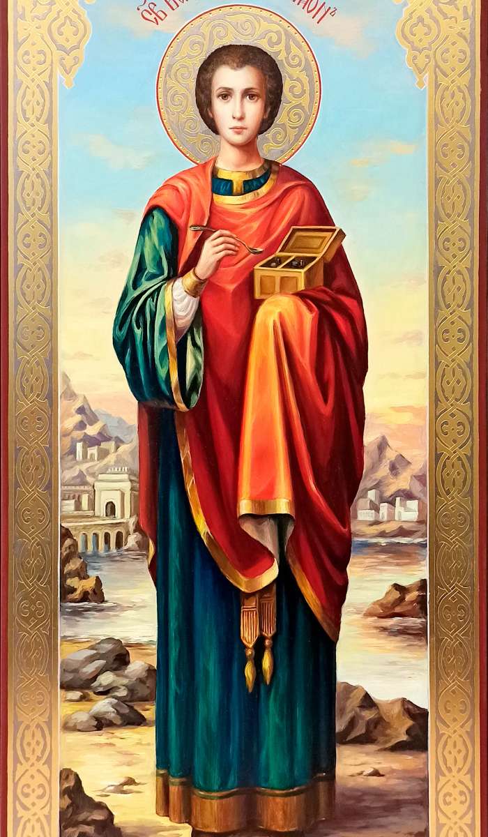 Фото: Святой великомученик Пантелеимон