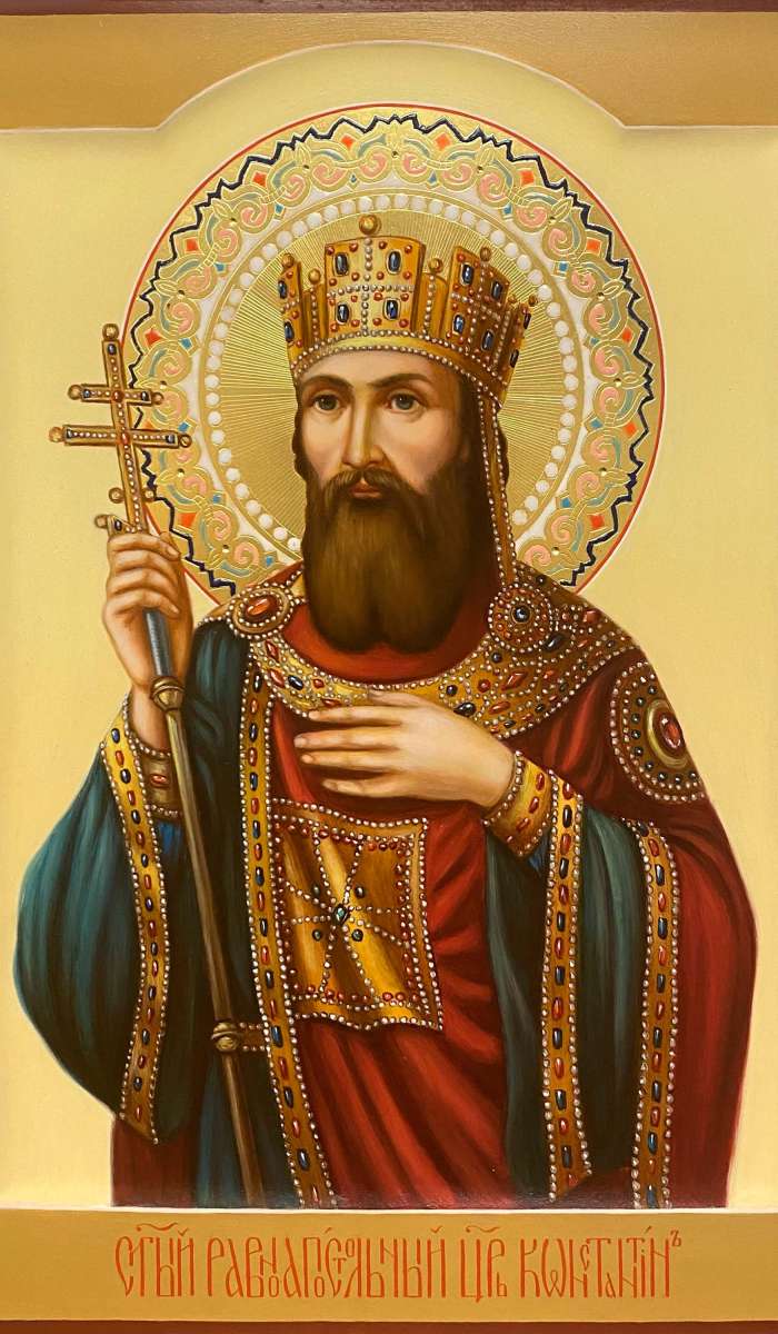 Фото: Сятой равноапостольный Константин