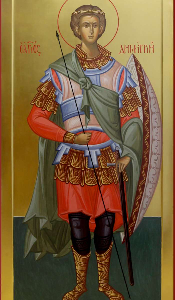 Фото: Великомученик Димитрий Солунский