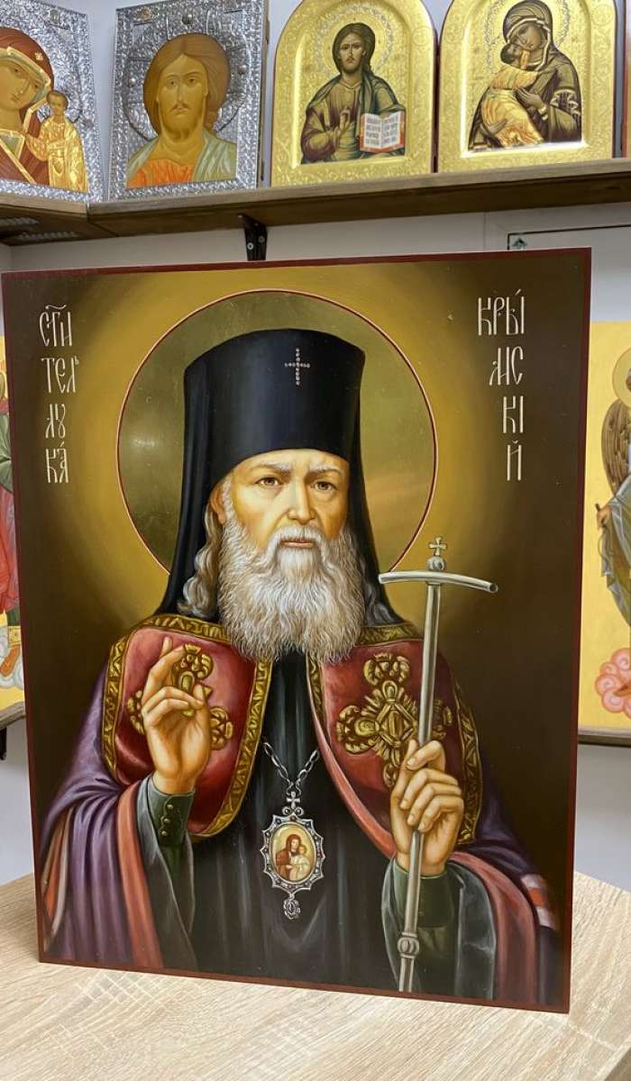 Фото: Икона святого Луки (Войно-Ясенецкого), архиепископа Крымского и Симферопольского