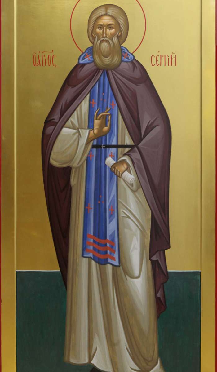 Фото: Святой преподобный Сергий Радонежский