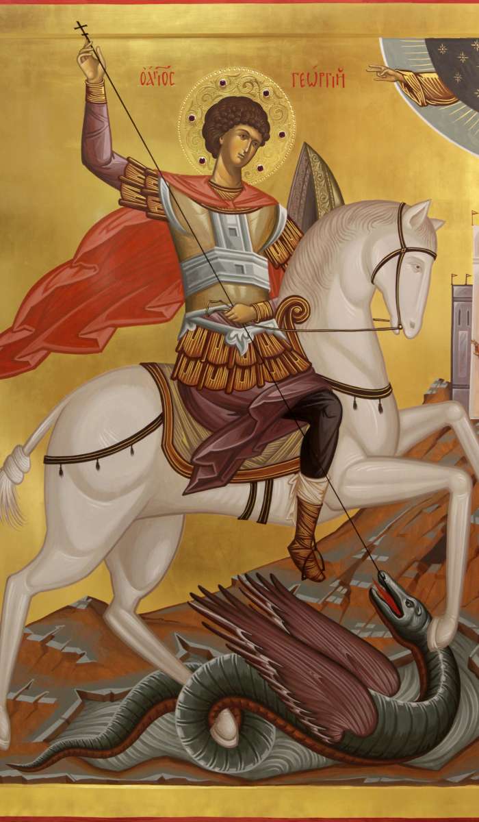 Фото: Чудо Гоергия о змие