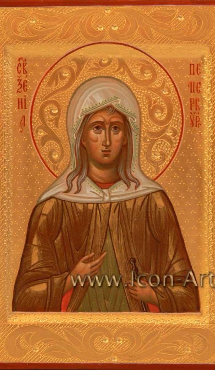 Фото: Святая Ксения Петербургская.