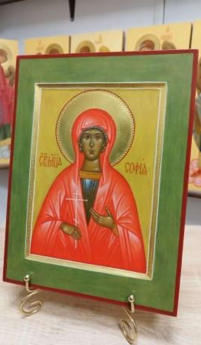 Фото: Икона святой мученицы Софии Римской