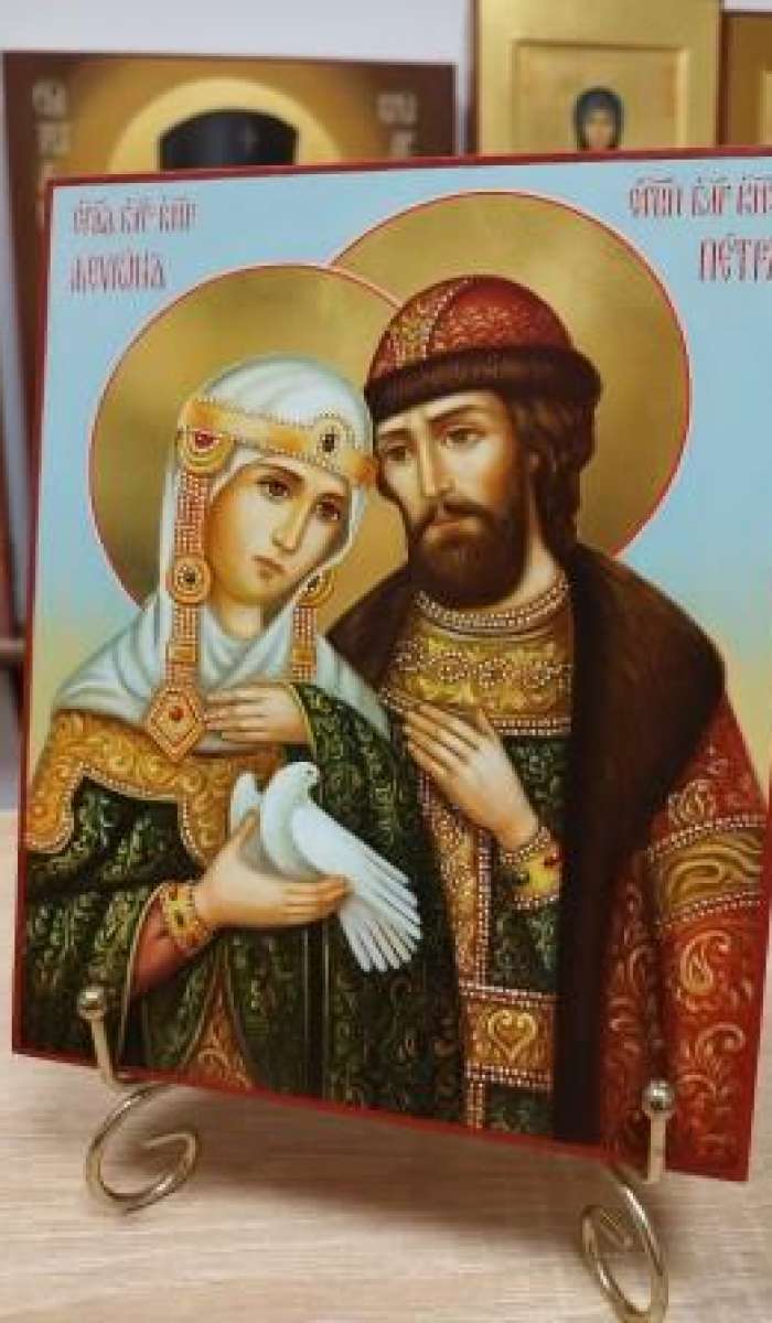 Фото: Святые благоверные князья Петр и Феврония Муромские