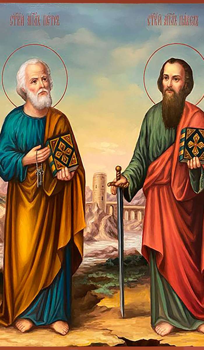 Фото: Святые первоверховные апостолы Петри Павел