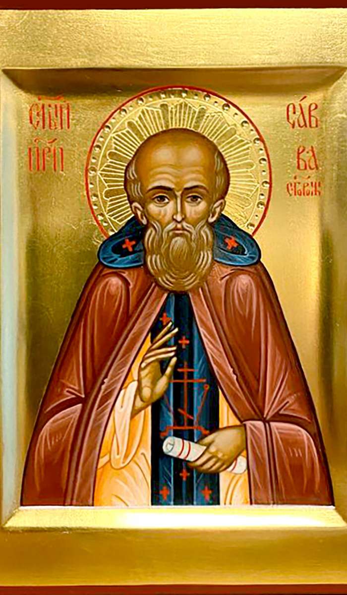 Фото: Святой преподобный Савва Сторожевский