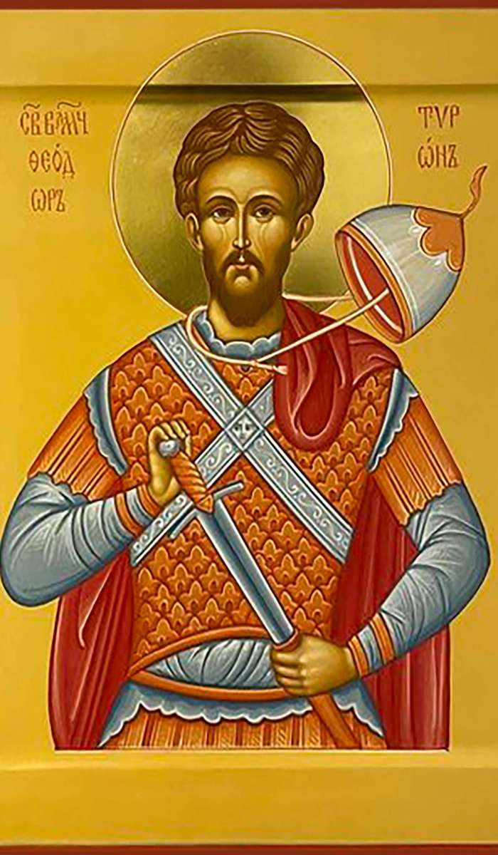 Фото: Святой великомученик Феодор Тирон