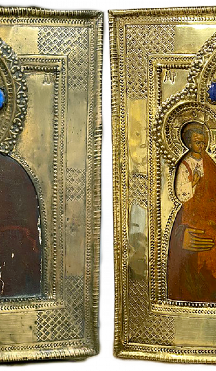 Фото: Икона Божией Матери «Троеручица»