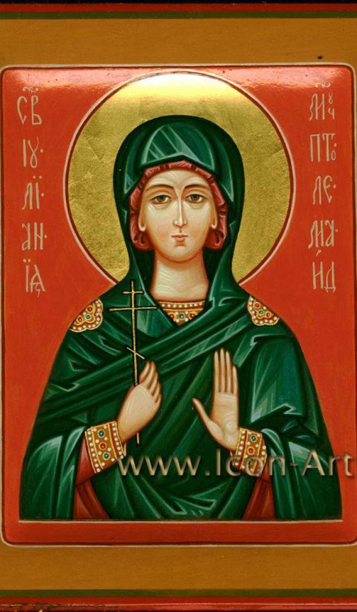 Фото: Святая мц. Иулиания Птолемаидская