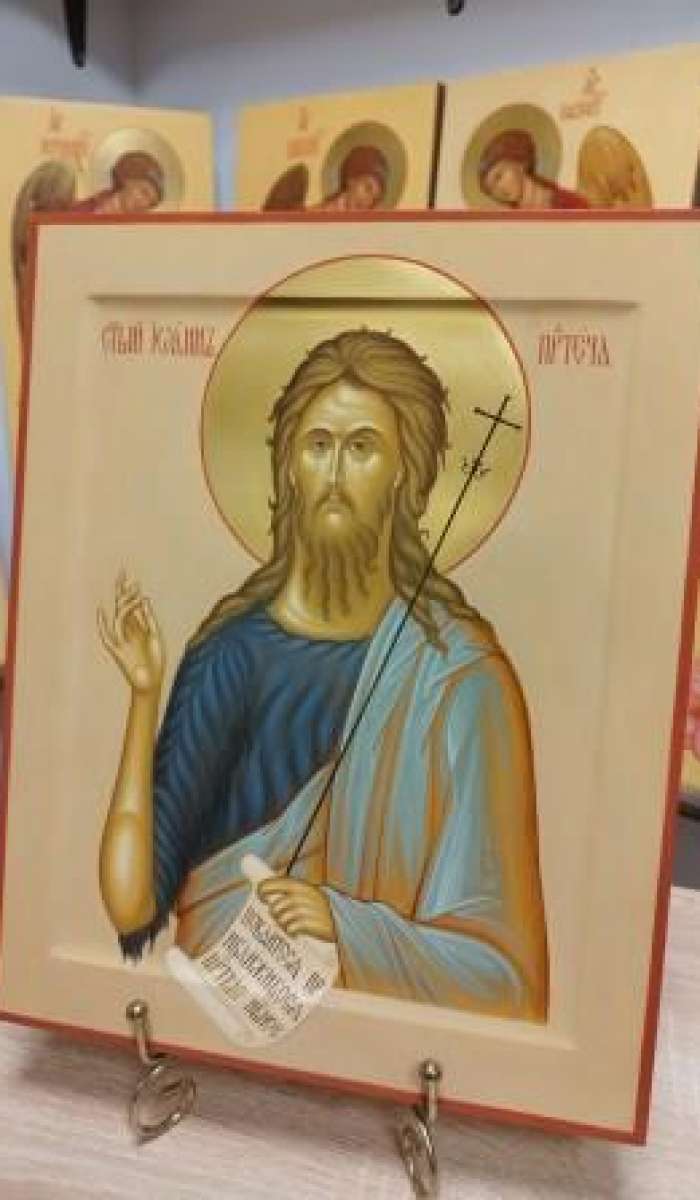 Фото: Икона Иоанна Крестителя Господня