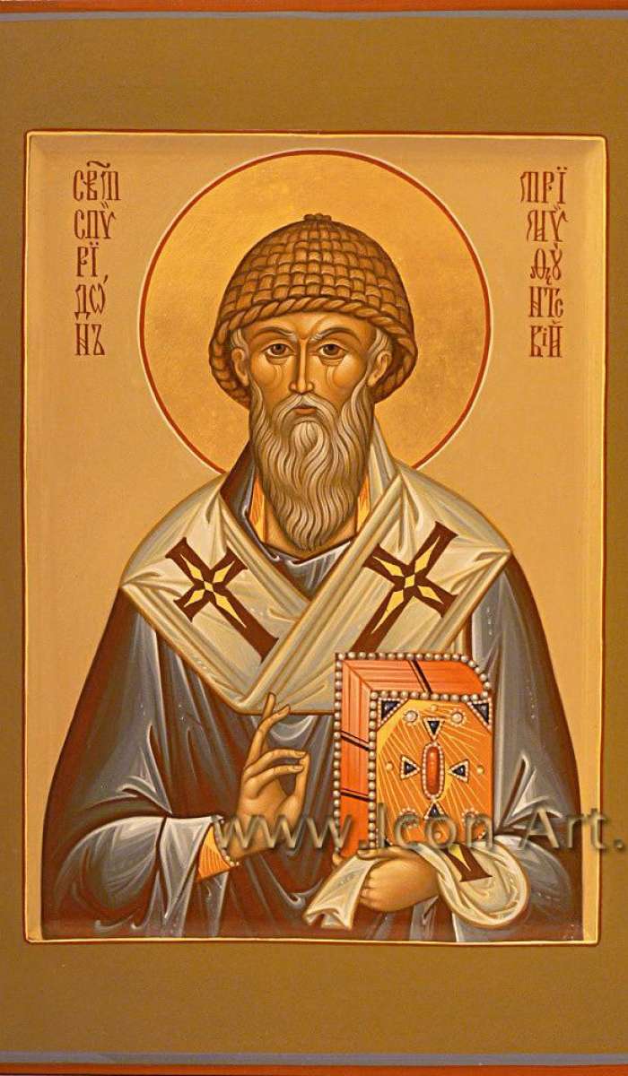 Фото: Святой епископ Спиридон Тримифунтский