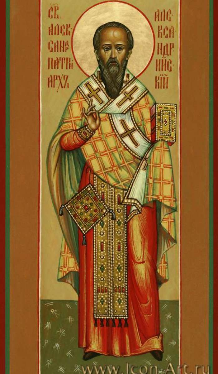 Фото: Святой патриарх Александр Александрийский