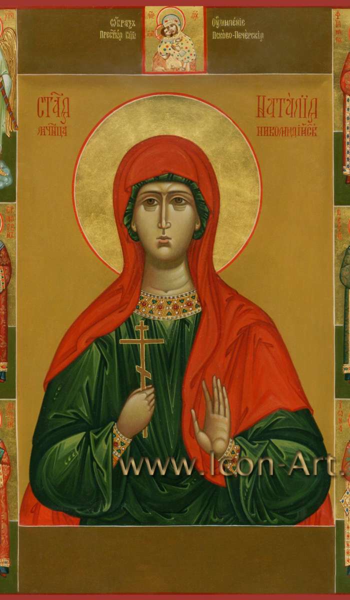 Фото: Святая мц. Наталия Никомидийская.