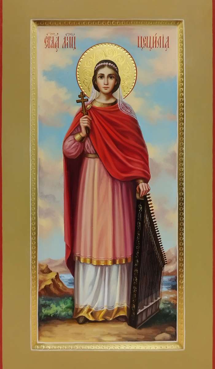 Фото: Святая мученица Цецилия