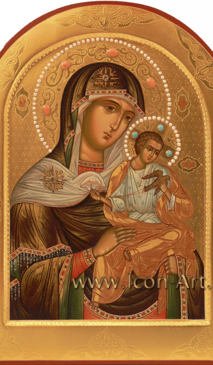 Фото: Икона Пресвятой Богородицы «Голубицкая»