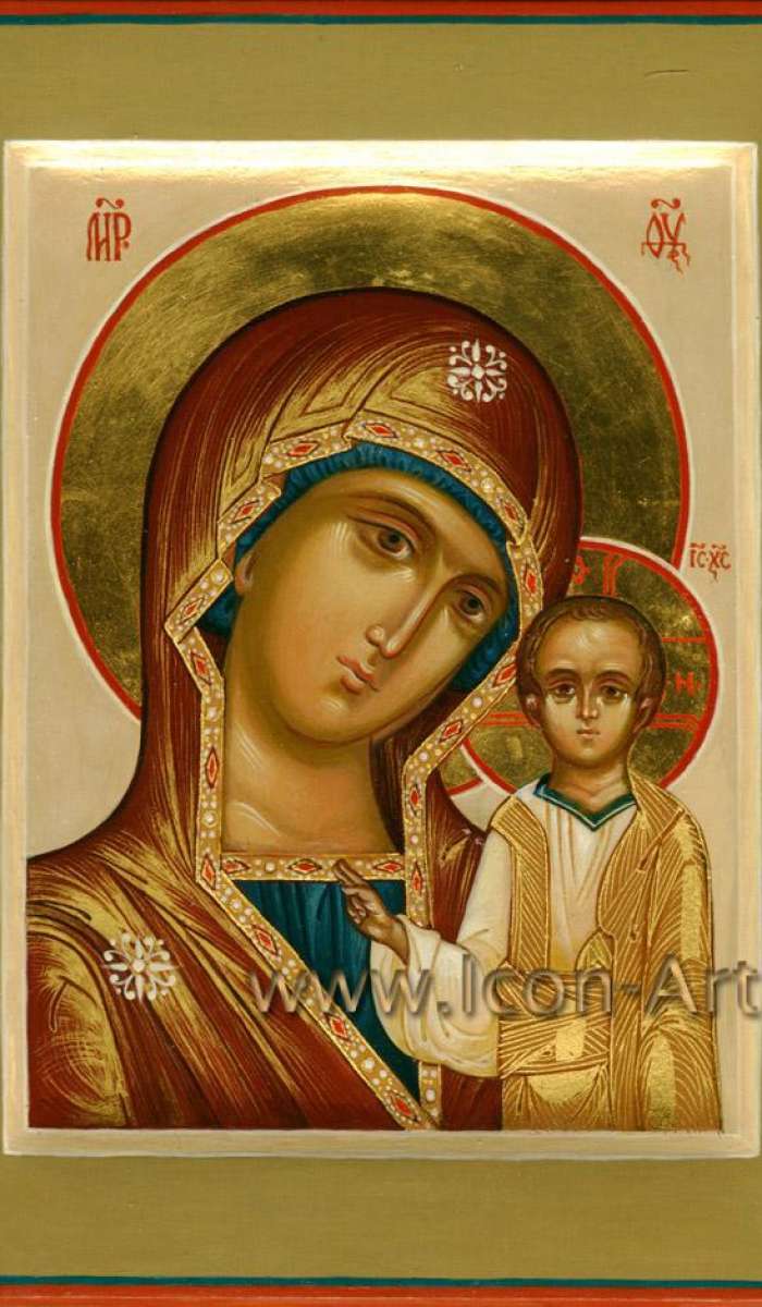 Фото: Икона Пресвятой Богородицы «Казанская»