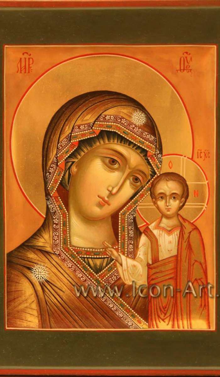 Фото: Икона Пресвятой Богородицы «Казанская»