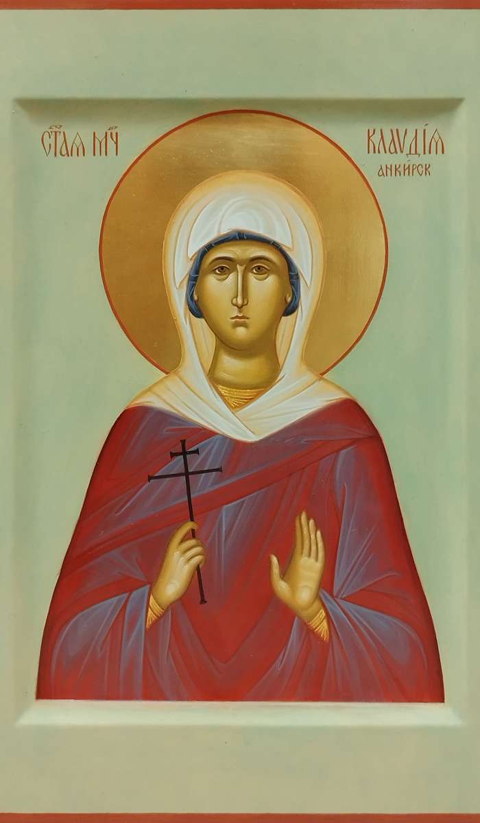 Фото: Святая мученица Клавдия Анкирская