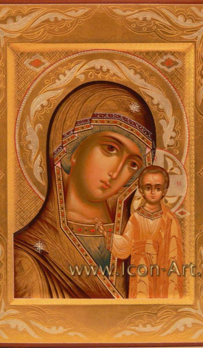 Фото: Икона Пресвятой Богородицы «Казанская»