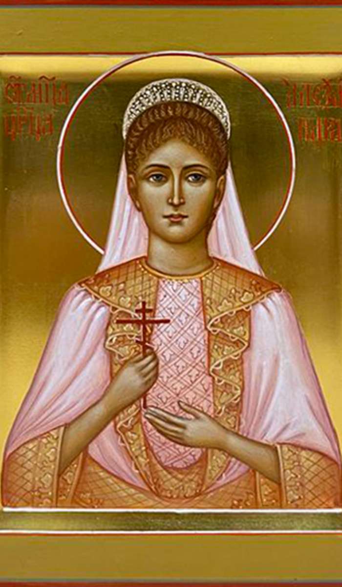 Фото: Святая старстотерпица царица Александра