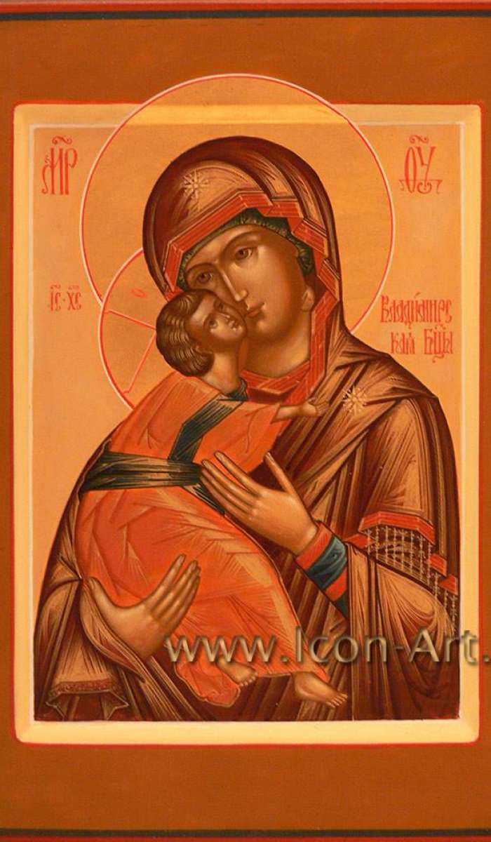 Фото: Икона Пресвятой Богородицы «Владимирская»